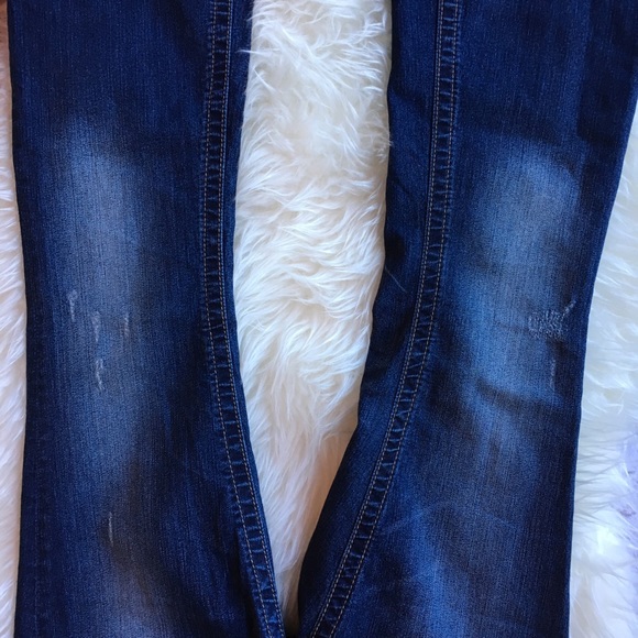 Miss Me Standard Flare Slightly Distressed Jeans - Picture 5 of 5